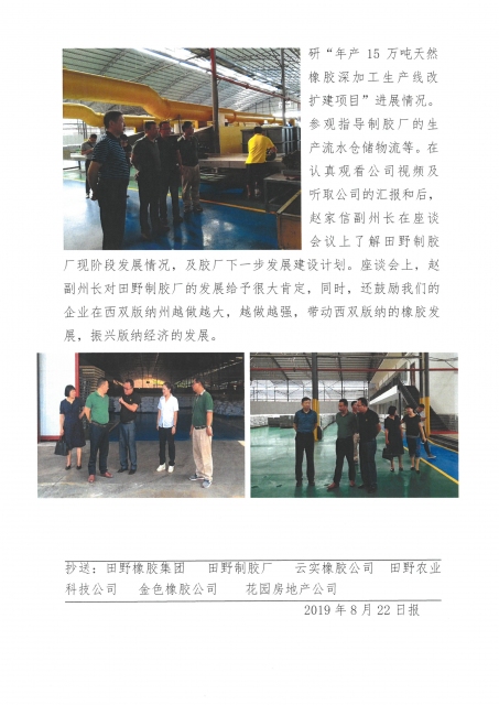 2019年凯发橡胶集团第十一期简报